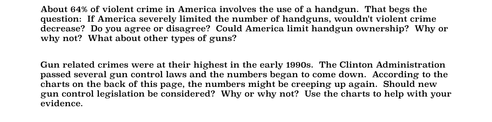 Census Bureau, FBI Uniform Crime Reporting data 7.5 FIREARM HOMICIDES PER 100,000