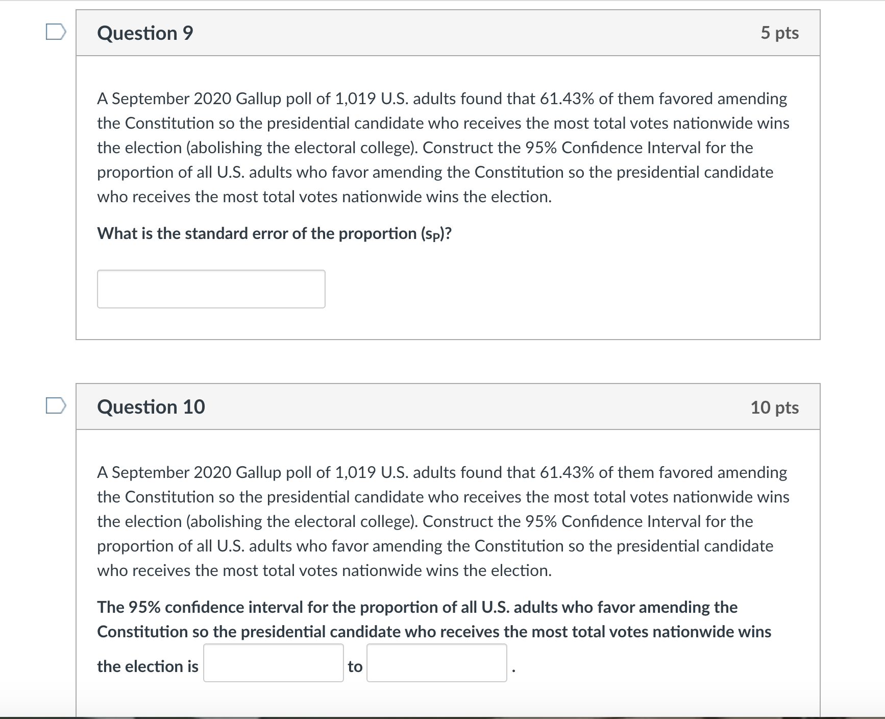 29 0 pts A researcher gathers a sample of 15 movie lovers