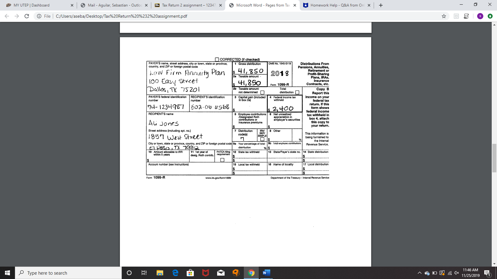 to know what other things need to be attached to the form