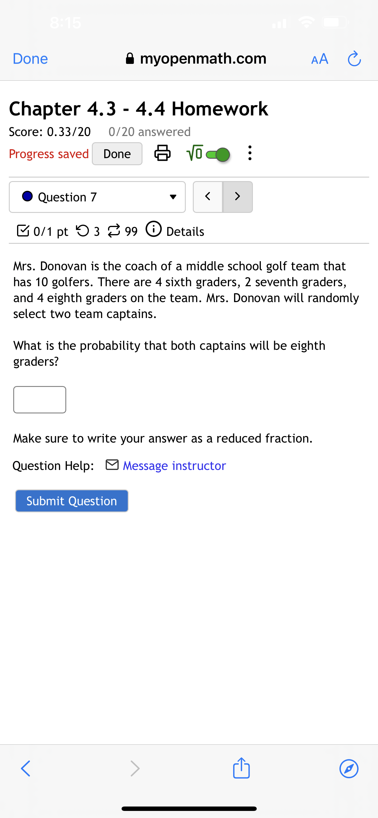 student was female OR got an "C": If one student is chosen