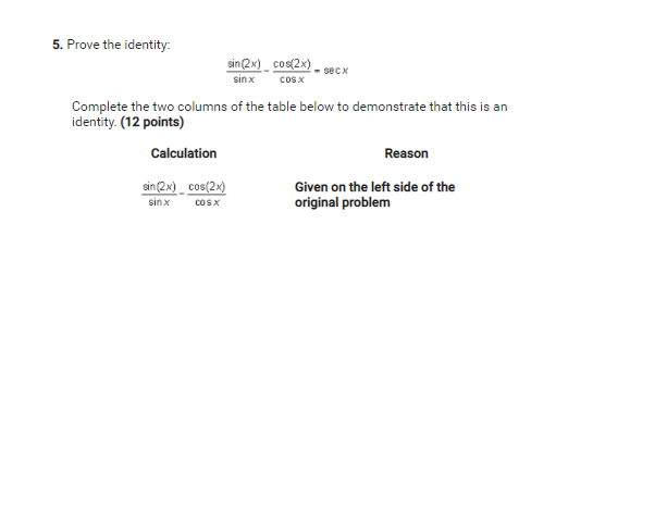 Prove the identity: (cosx + cosy) + (sinx - siny) = 2+2cos(x
