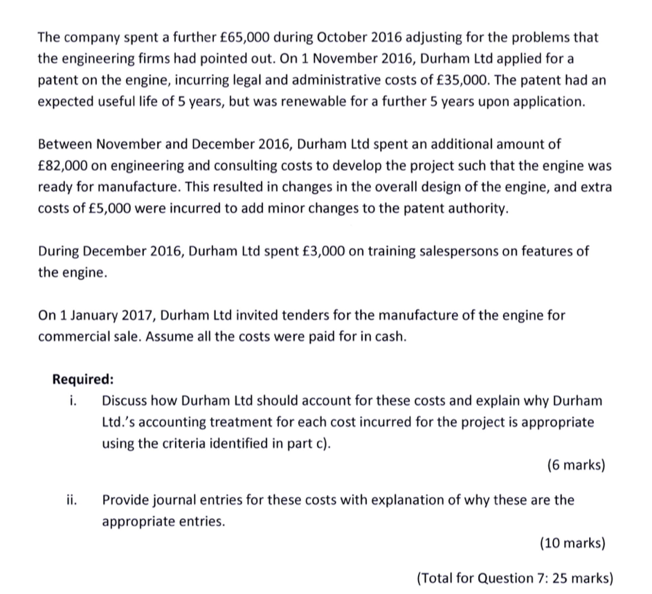 just want to make sure i am right Question 7 a) b}