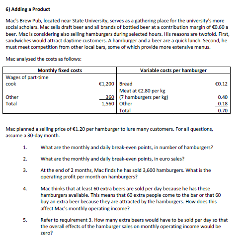 Salaries of product and process engineers Complexity of proposed products Design of