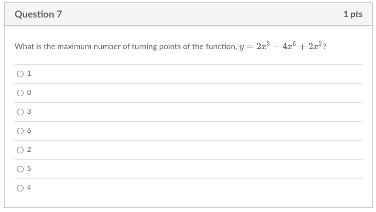 a zero has an odd multiplicity, the graph will touch the x-axis.