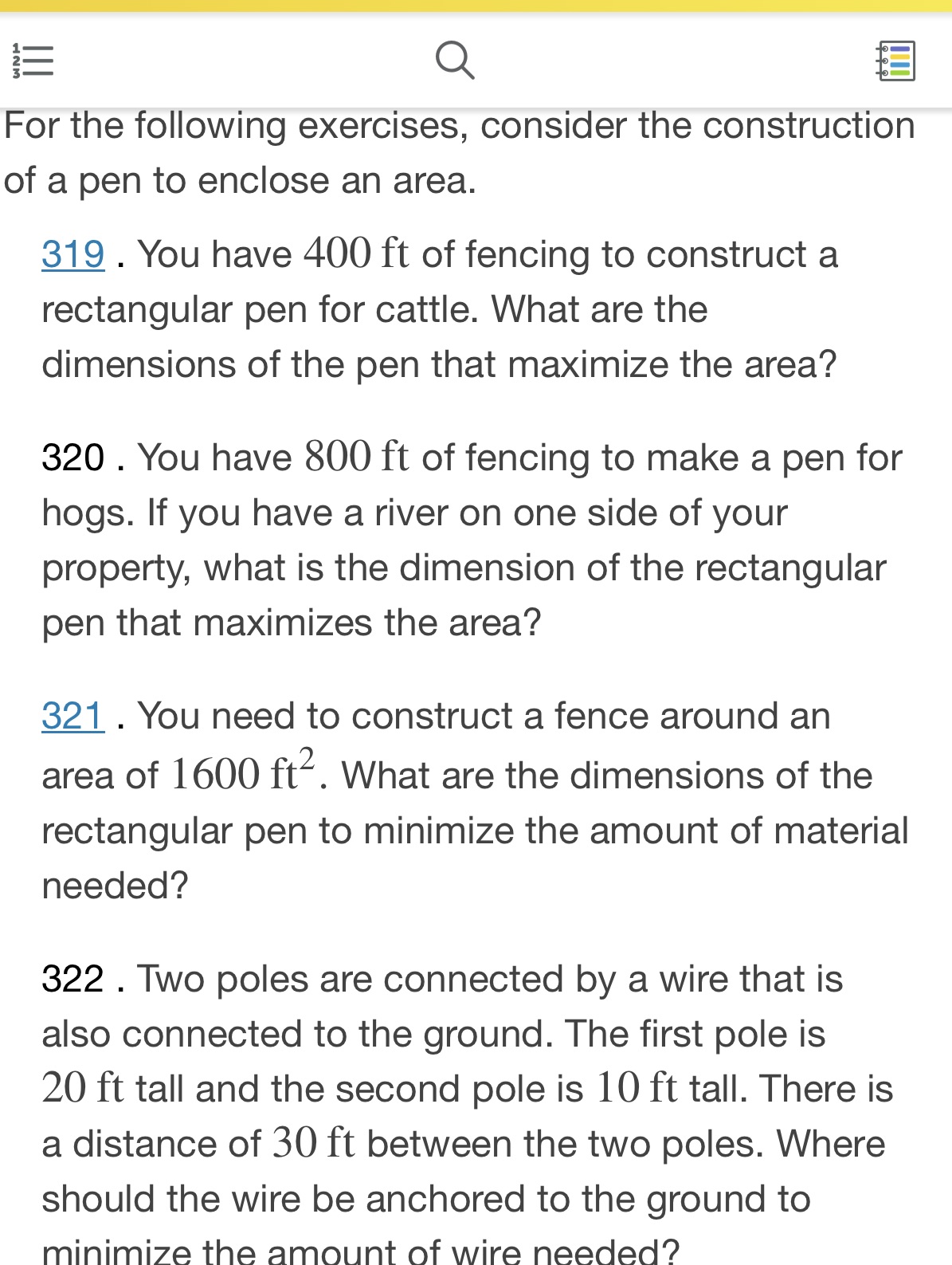 question 320 and 322 E Q E For the following exercises, consider