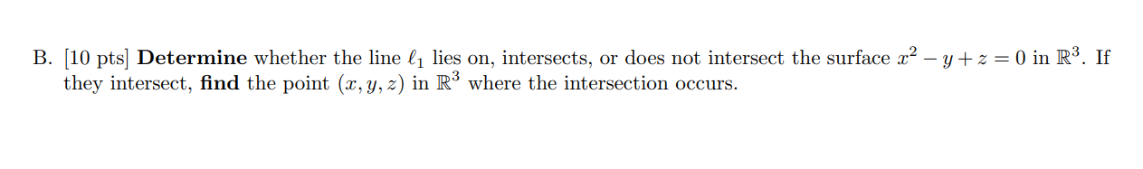 61 and 62 parallel, intersect, or are skew. If they intersect, find