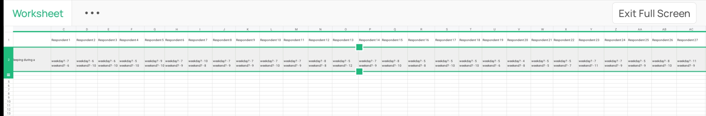NEED HELP. PROVIDE SOLUTIONS. THANK YOU. Worksheet . . Exit Full Screen