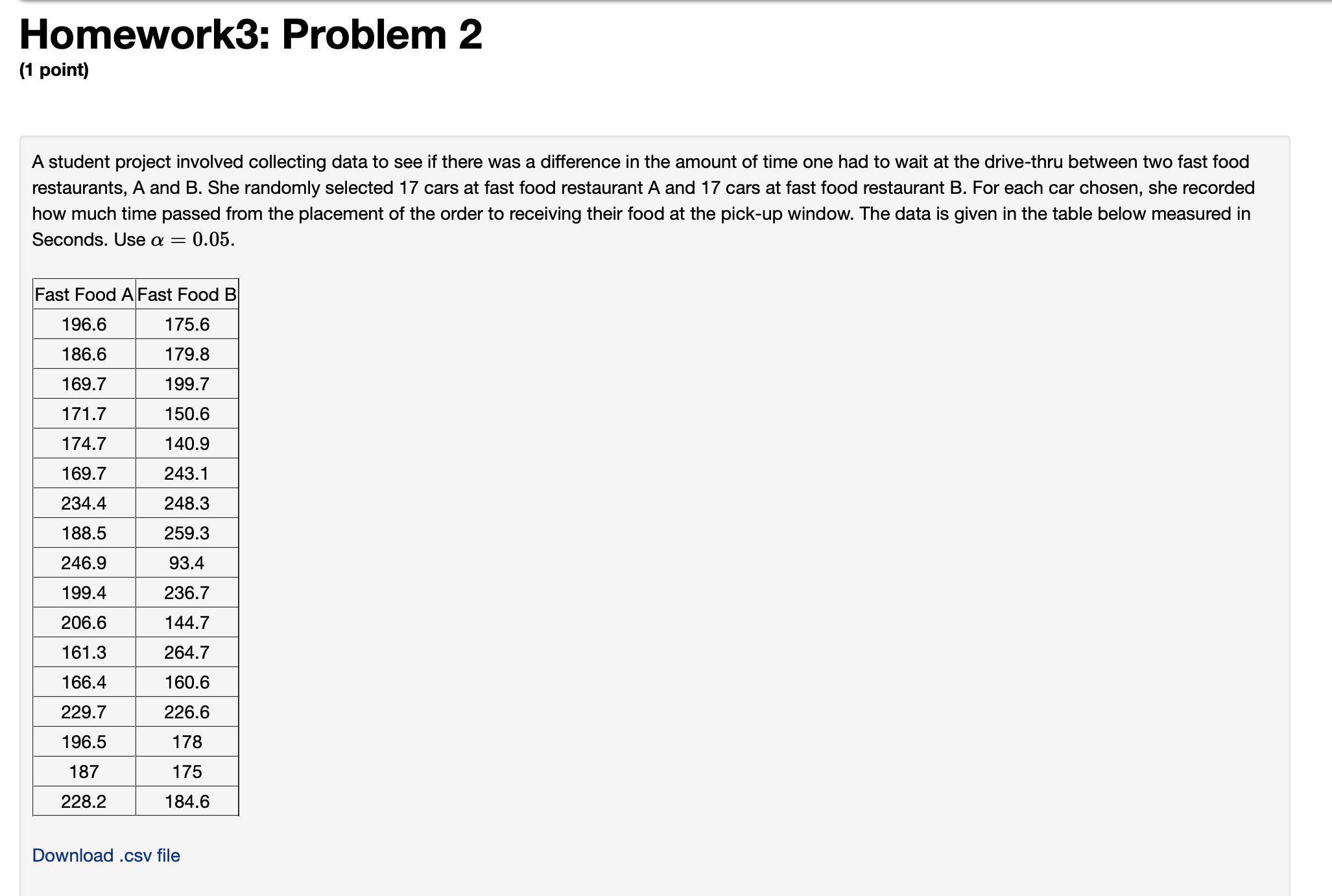 point) Samuel has two different methods to make money off of the