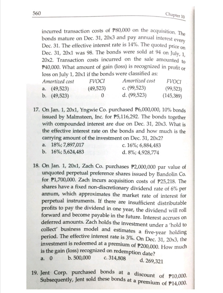 be classified as investment measured at amortized cost. Principal is due at