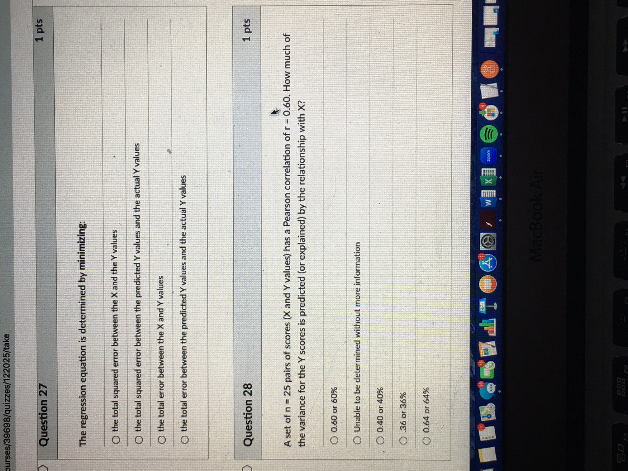 type of decision error could the researcher have W X MacBook Airitory