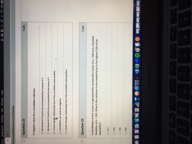 with a mean of u = 500 and a standard deviation of