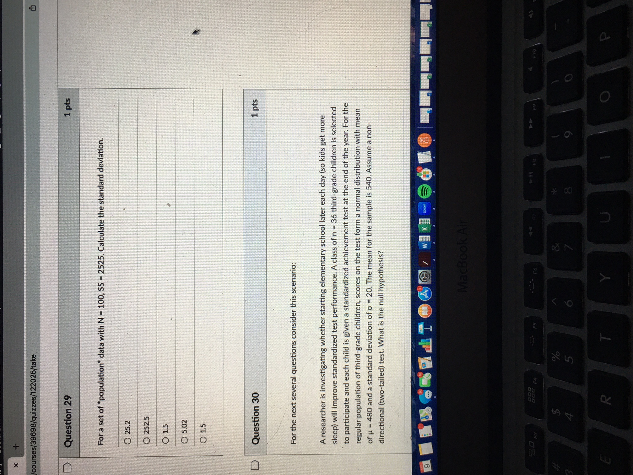 u = 100 and o = 4, what proportion of scores in