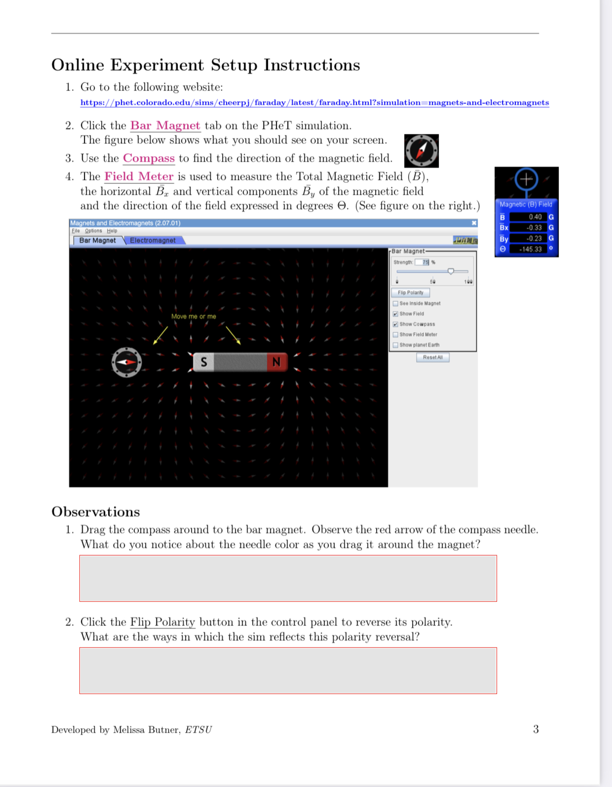 force can be represented by (.lrawing the magnetic field around a magnet.