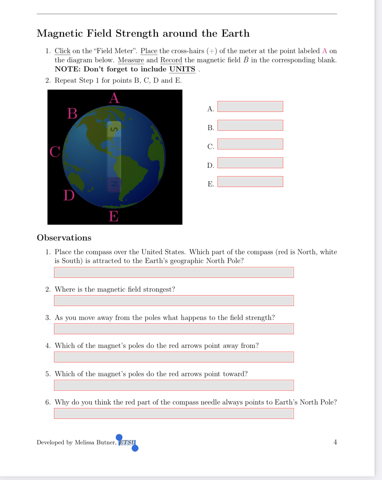 The magnetic field is a magnetic: force that surrounds a magnetic object