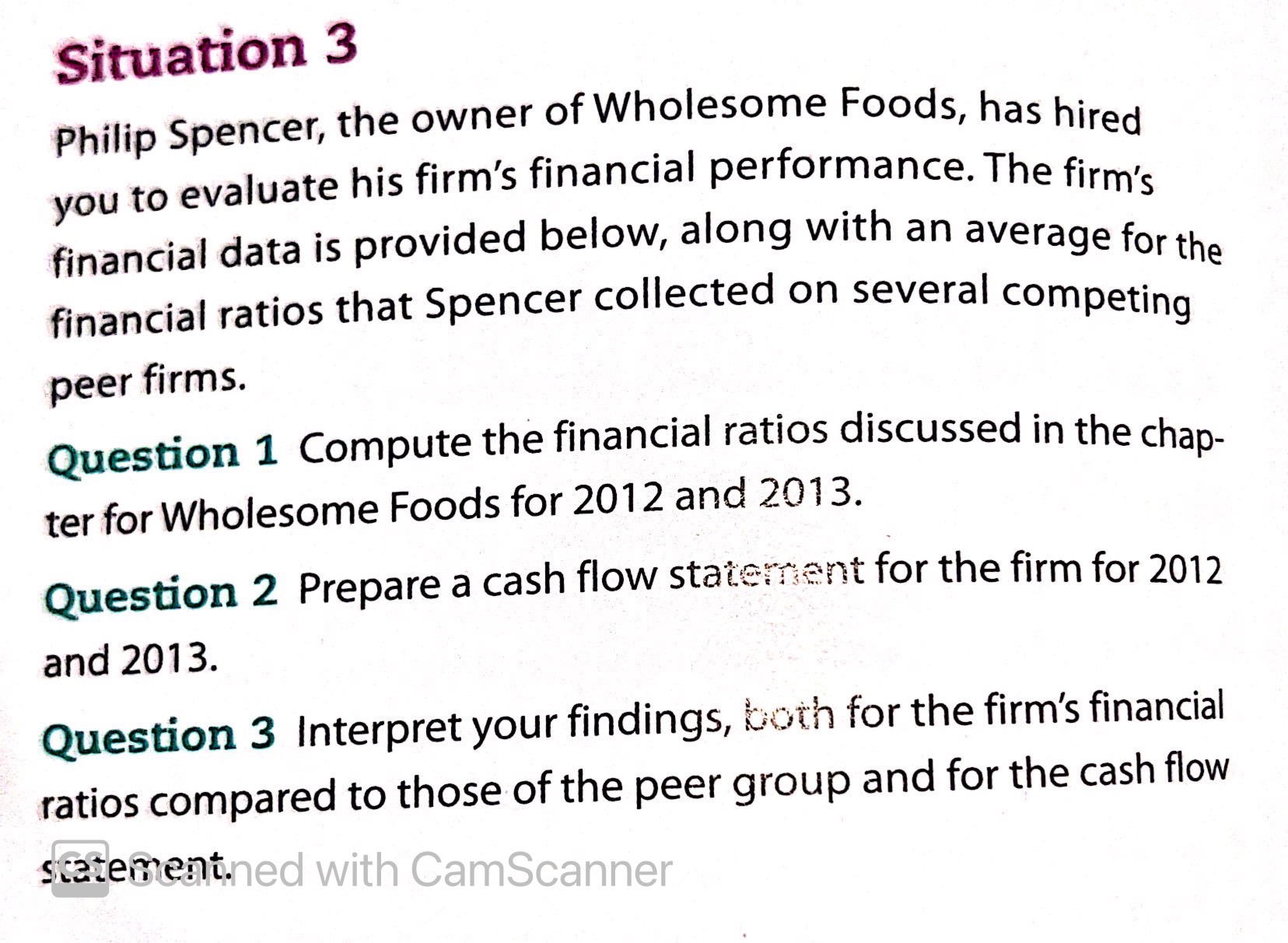 Hello, I need help with Question 2. Please help. Situation 3 Philip