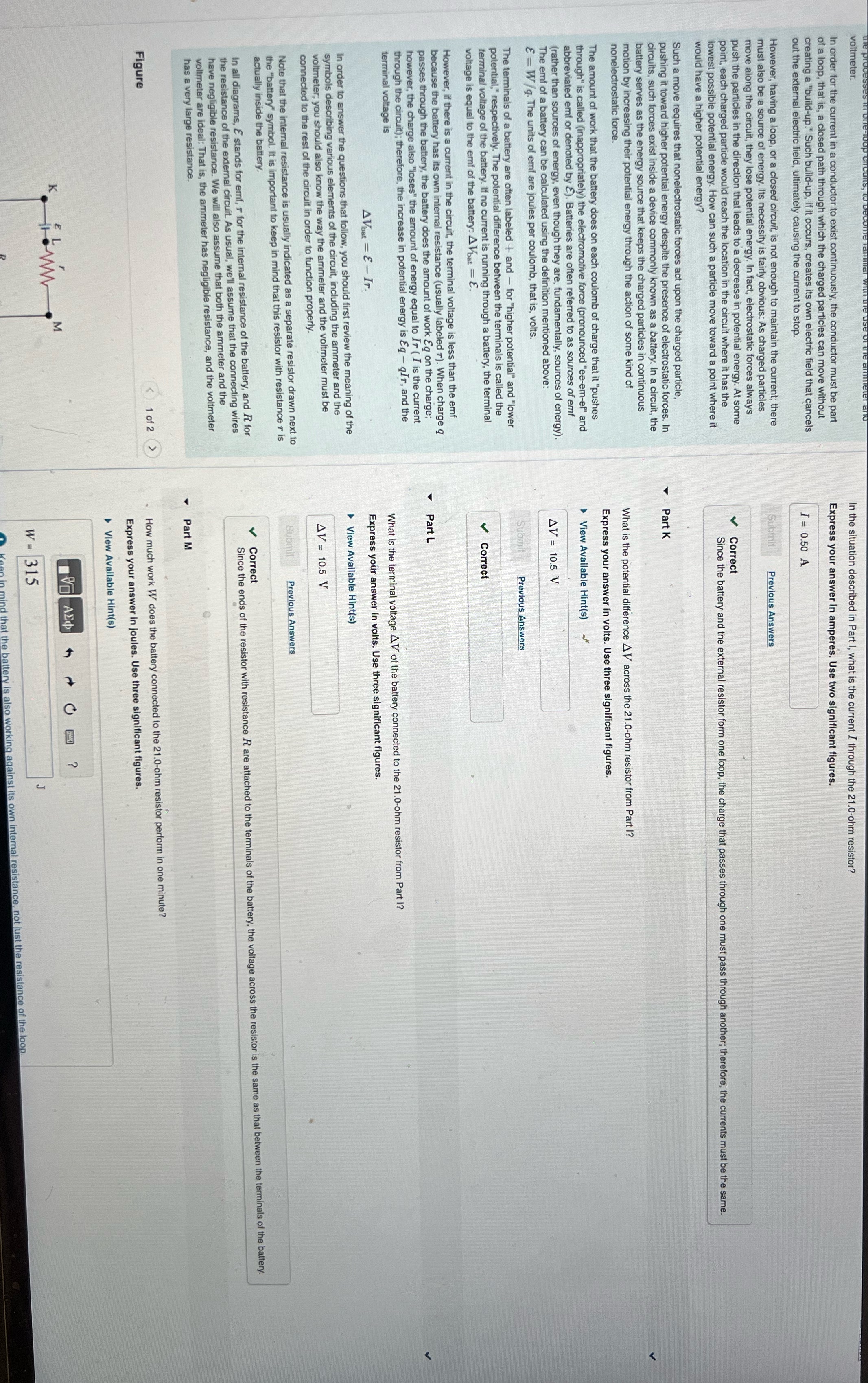 Question M the answer is incorrect so can someone please help me