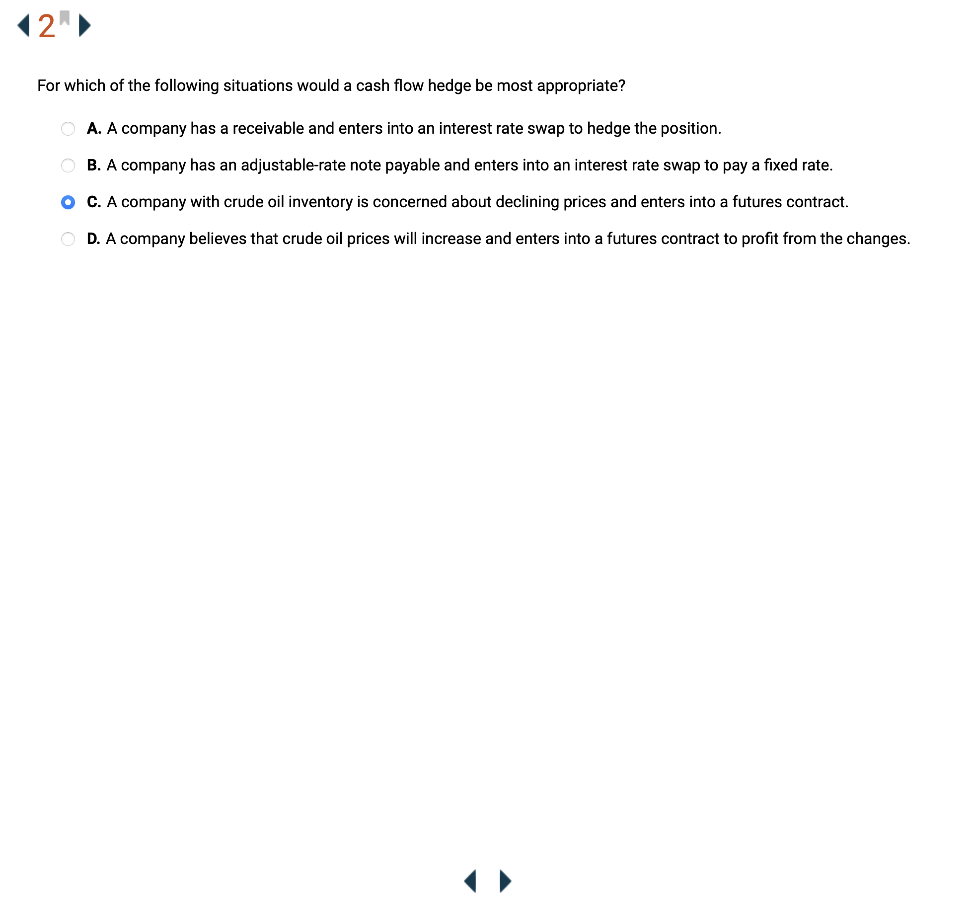 fair value in other comprehensive income rather than prot or loss. At