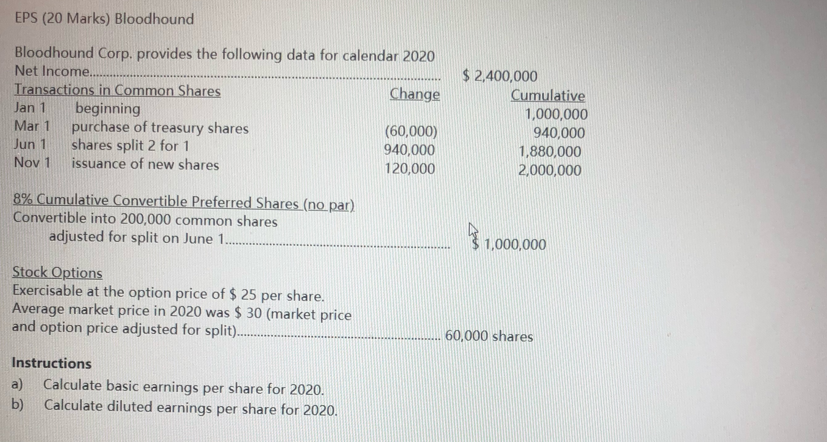 Could you help me solve this problem and show all steps? EPS