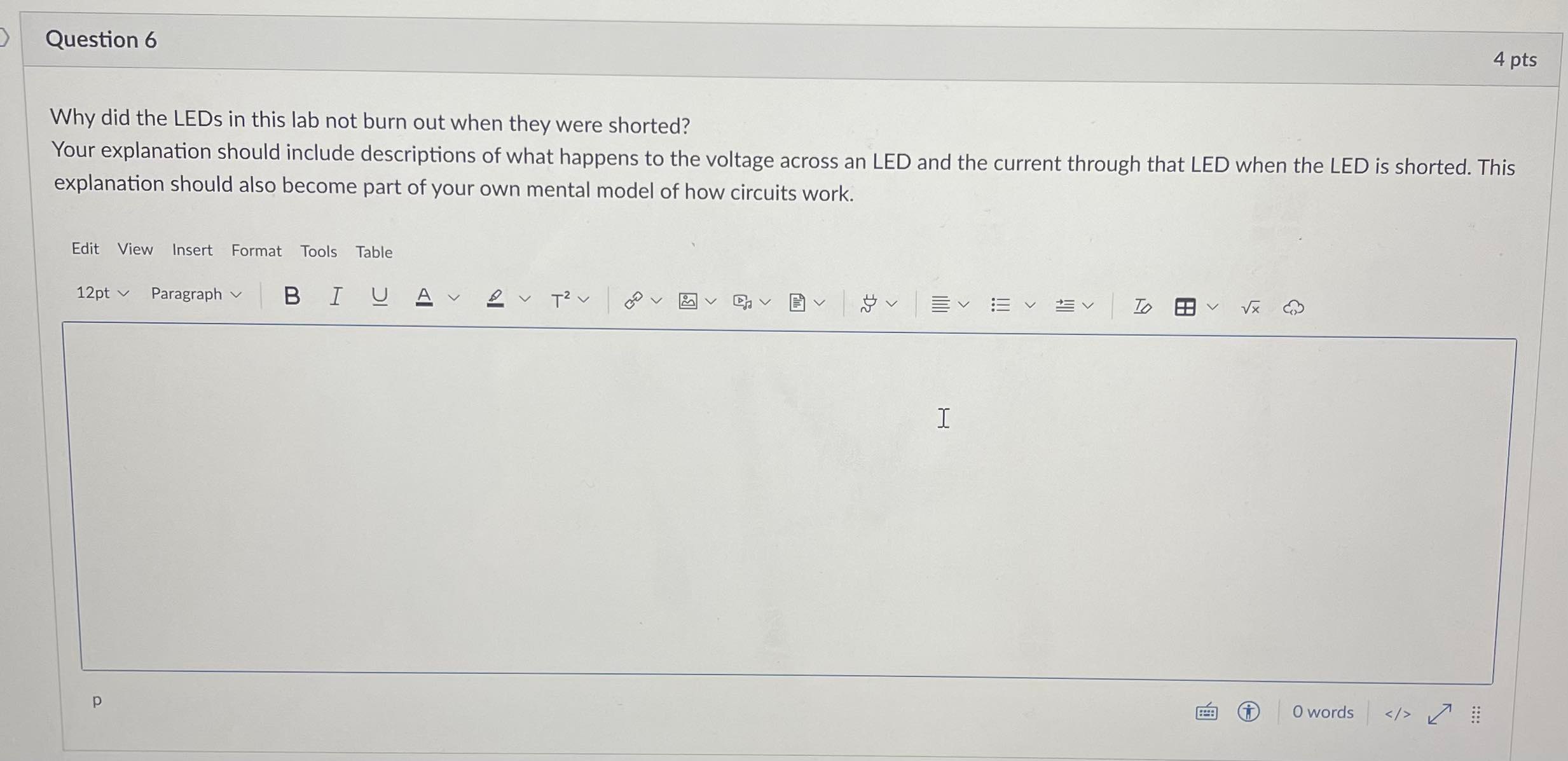 are connected in series with a resistor, as shown in the schematic