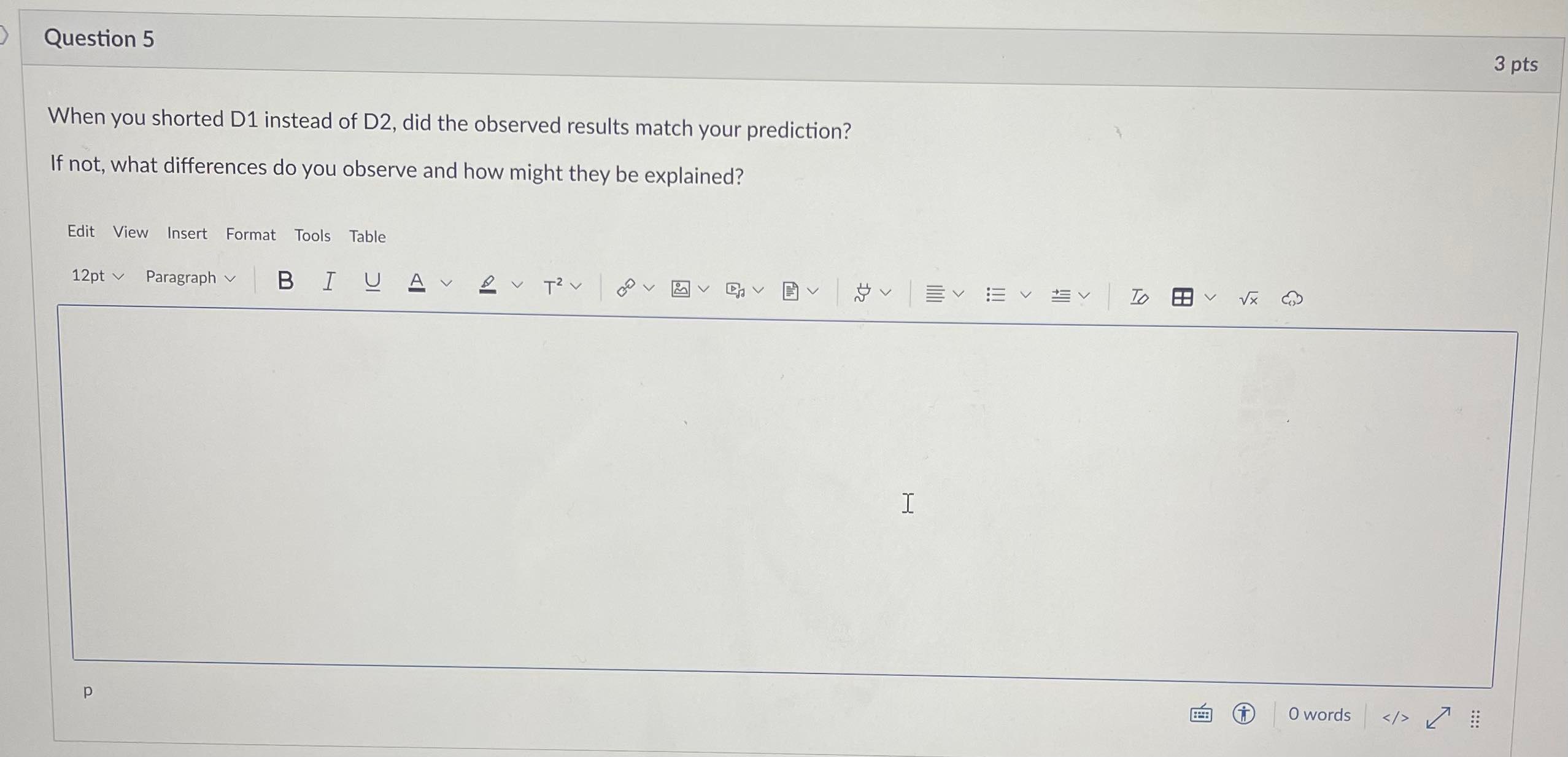 each of the LEDs when two red LEDs are connected in series