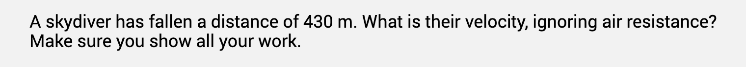 when going at a constant speed, increasing speed, decreasing speed, or changing