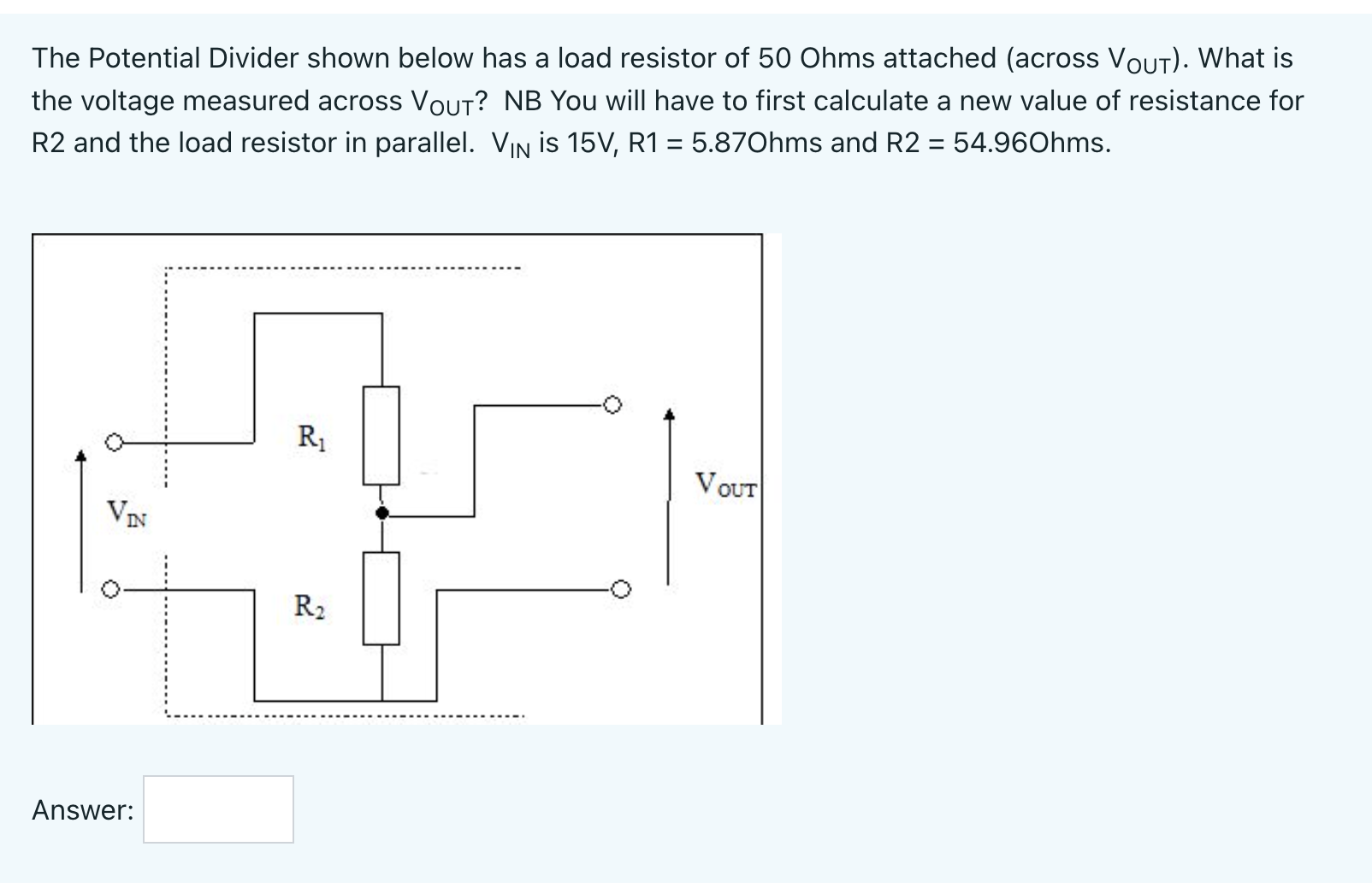 number.1) Calculate the total inductance of three inductors in parrallel. L1 =