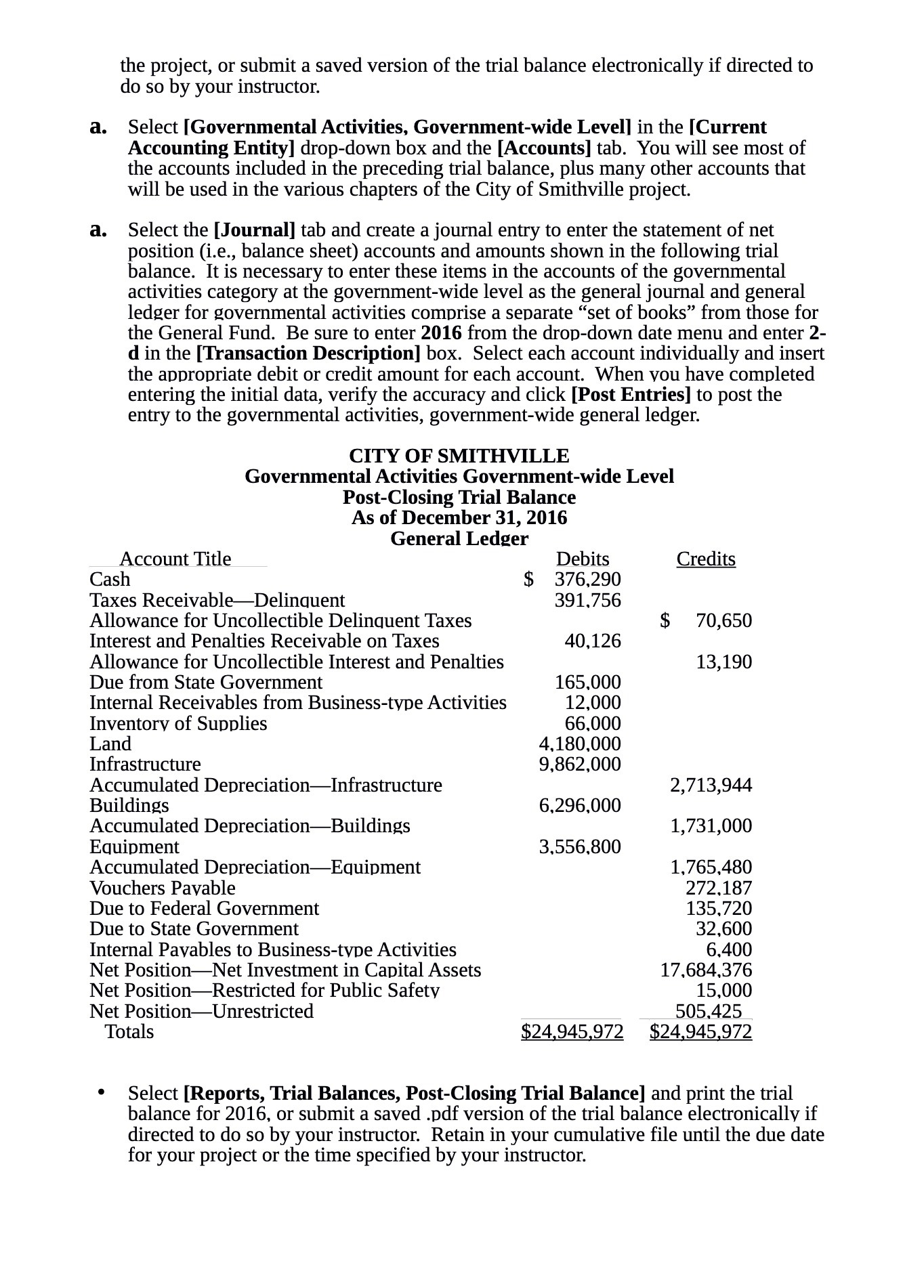 the project , or submit a saved version of the trial