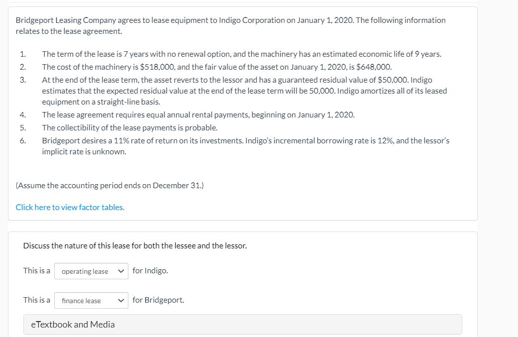  Would you please help with this complicated question? Bridgeport Leasing Com