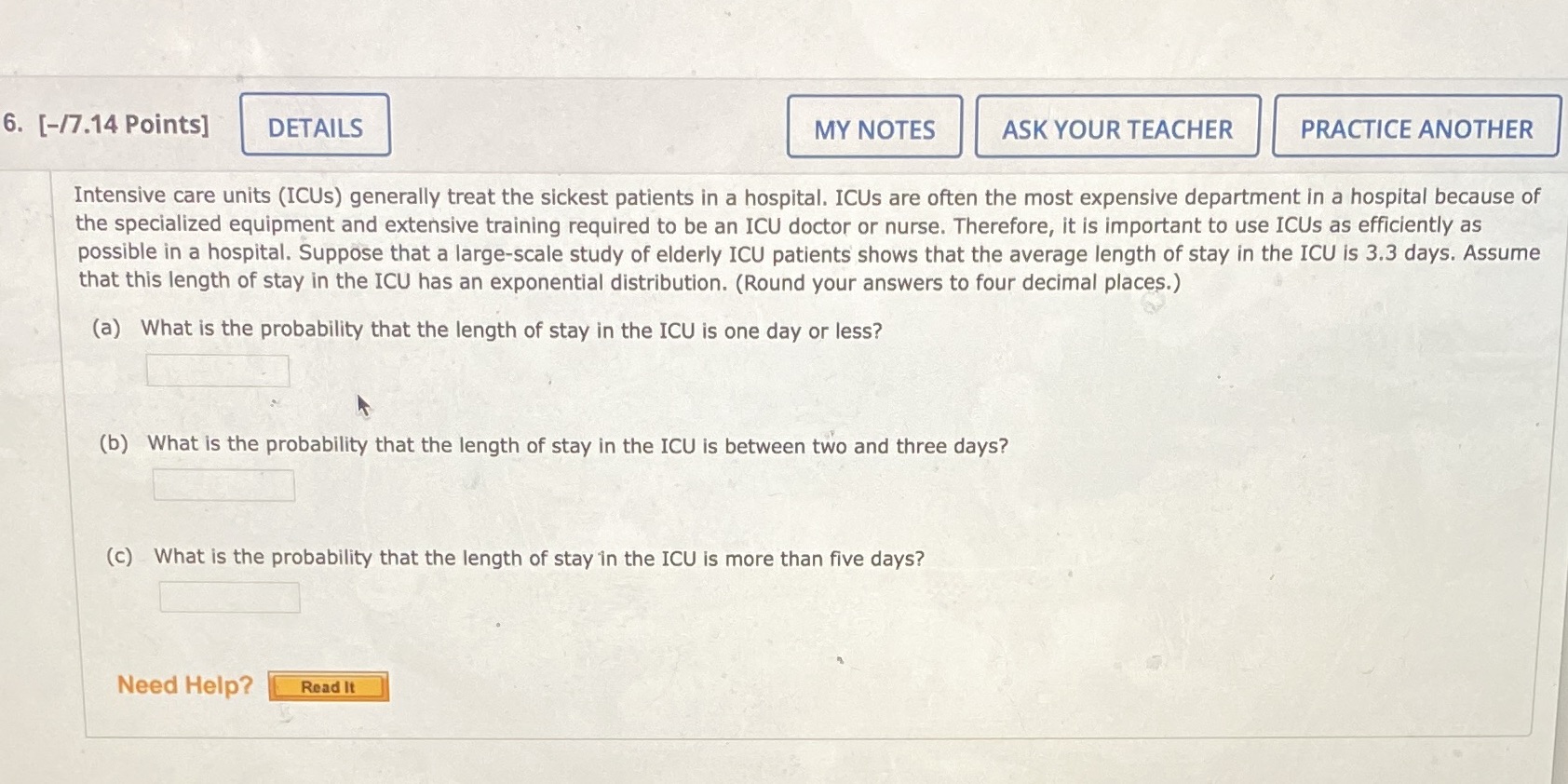  6. [-/7.14 Points] DETAILS MY NOTES ASK YOUR TEACHER PRACTICE ANOTHER