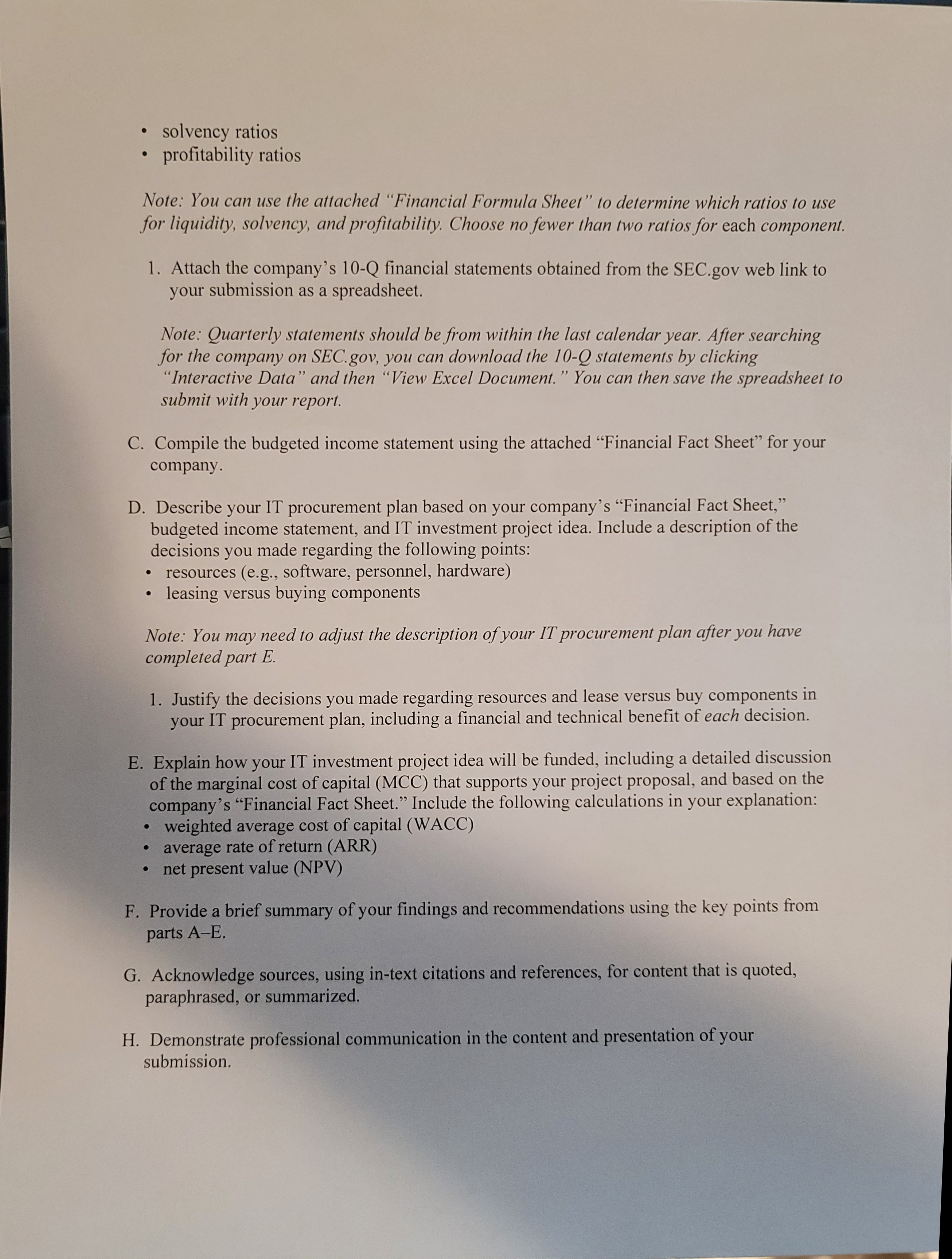 also communicate the support for your decisions to a chief executive officer
