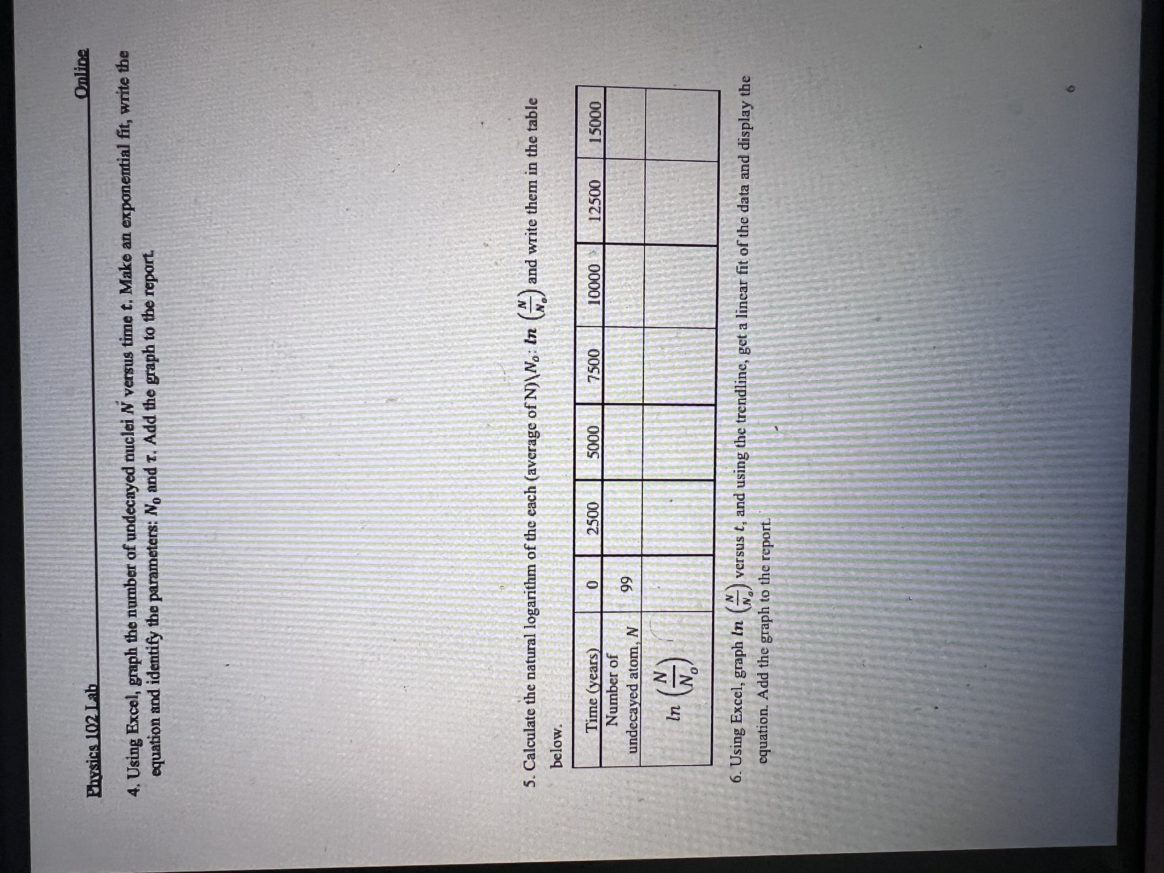 to the following url: httpsR/pbet.colorado.eduven/simulation/legacy/beta-decay 2. Start the simulation and set it