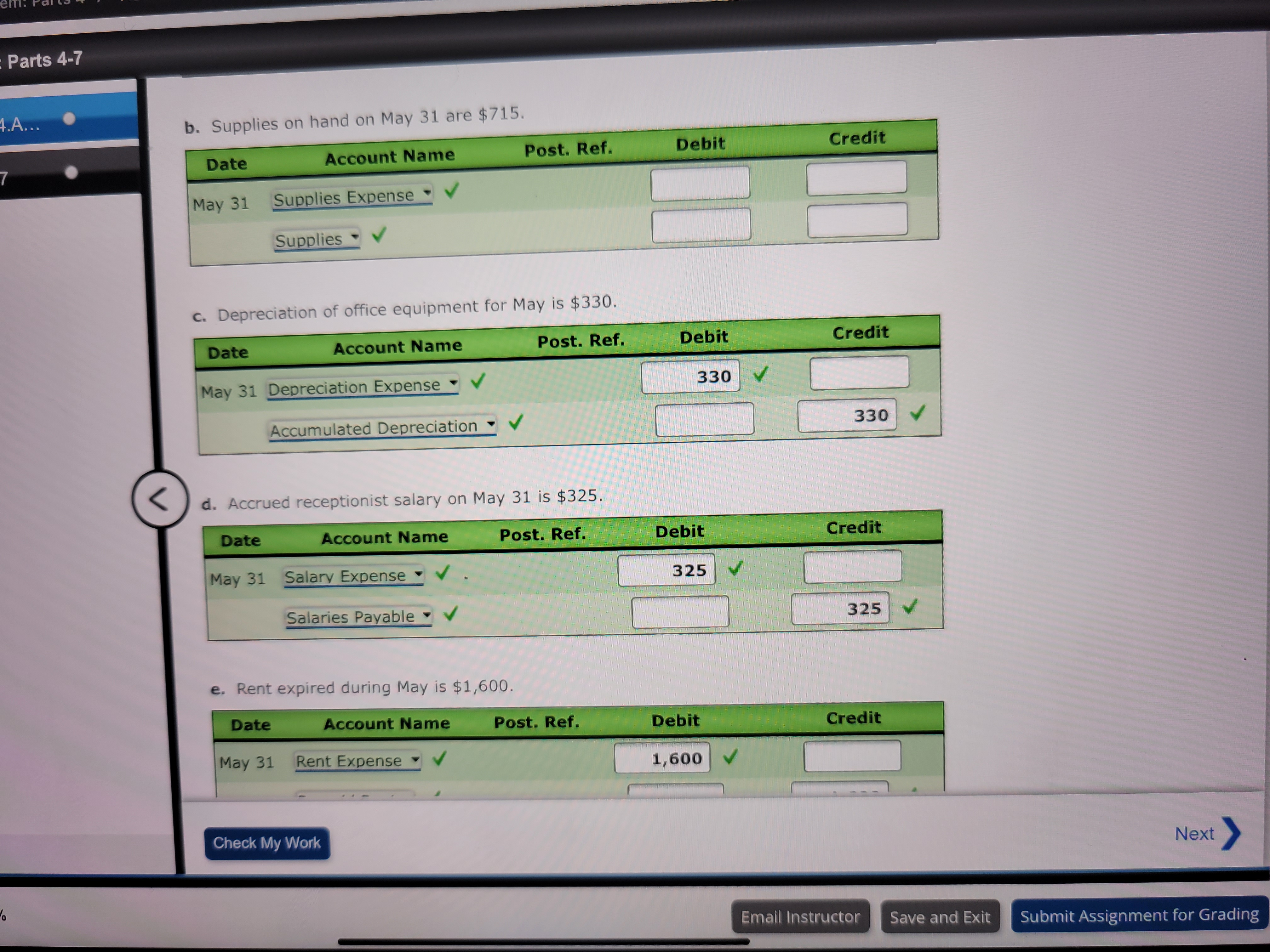 Problem 1 Part 1: The following is a comprehensive problem which encompasses