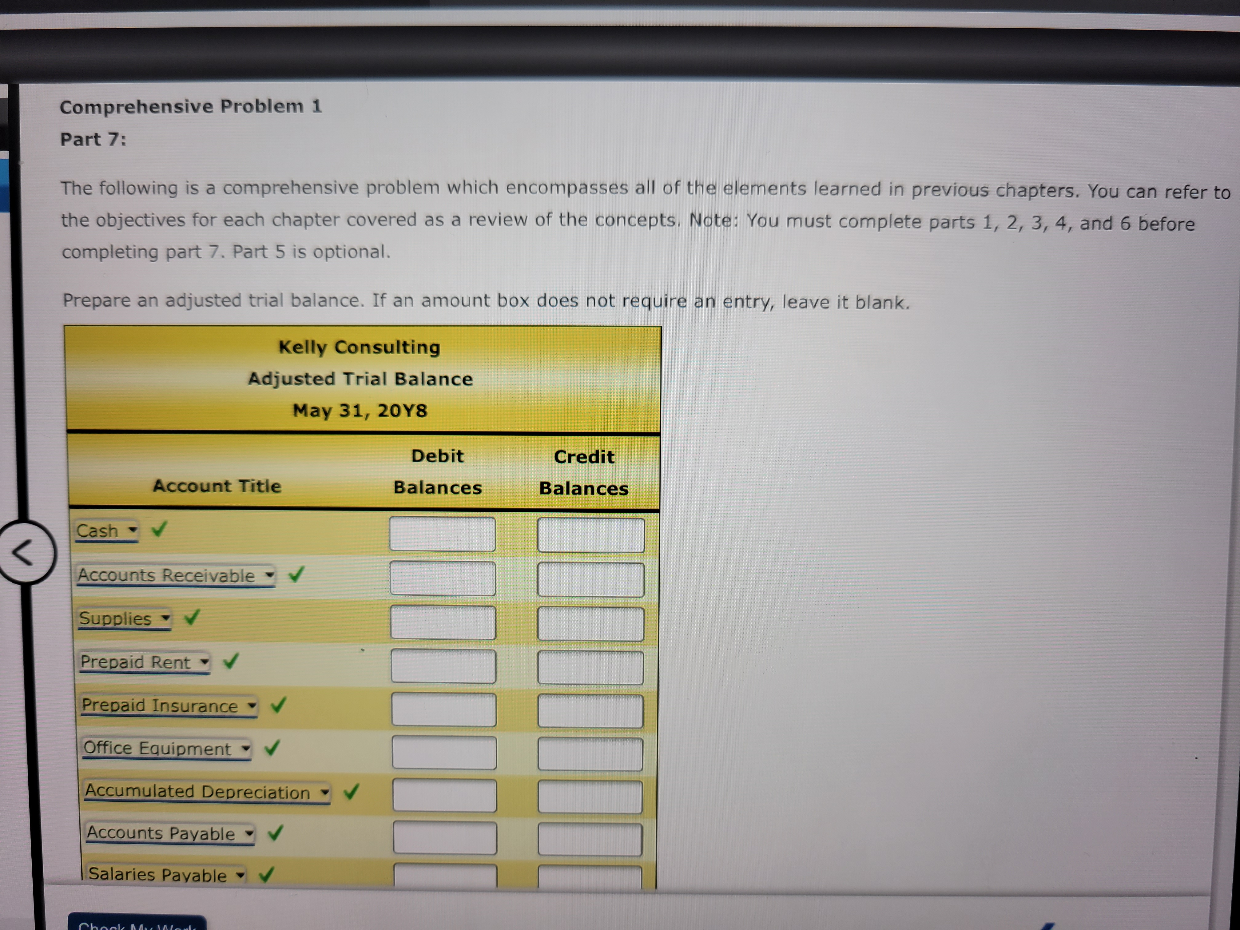 the objectives for each chapter covered as a review of the concepts.