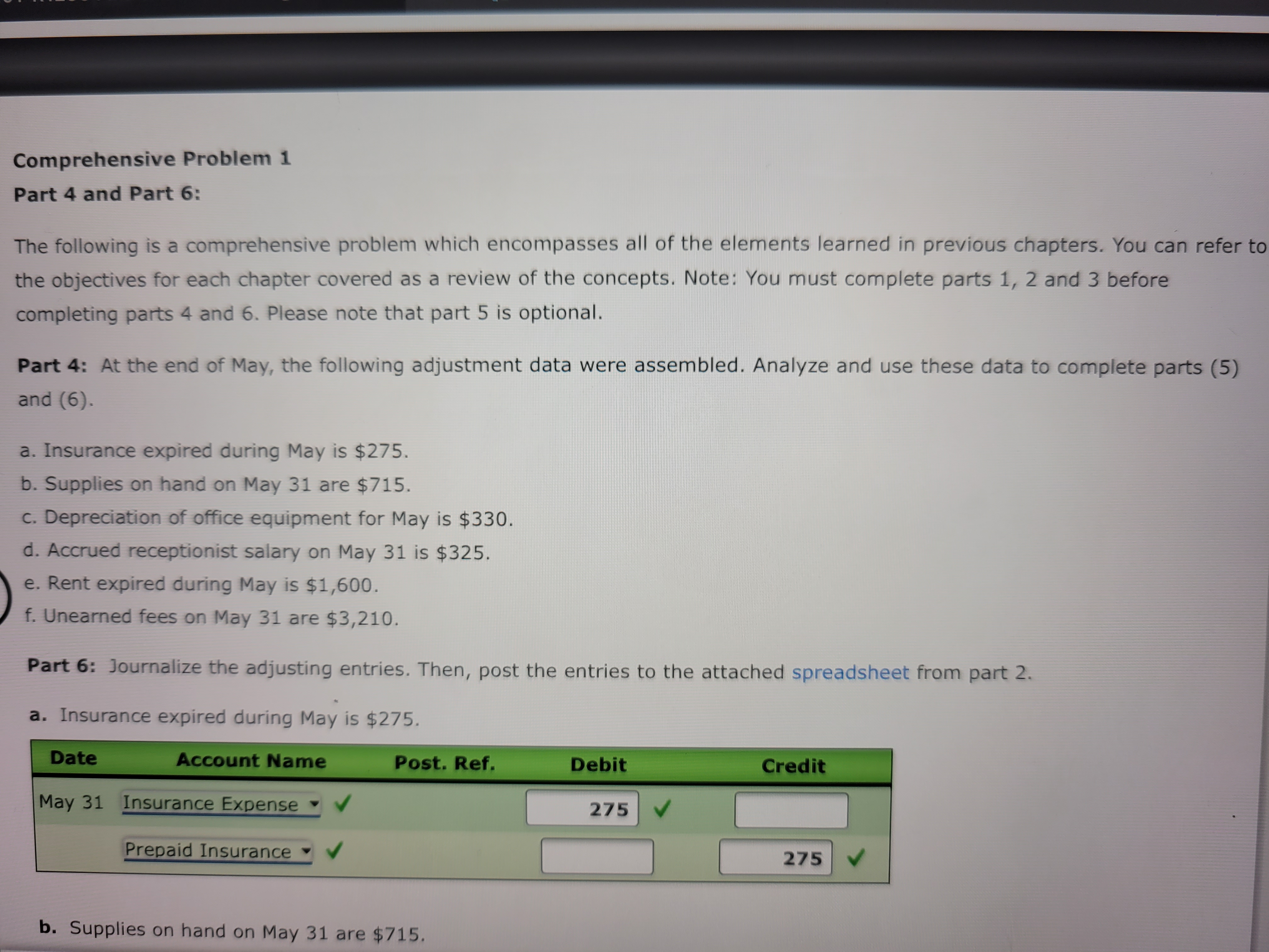 Common Stock 31 30,000 Retained Earnings 32 12,300 46,050 46,050 Required: Journalize