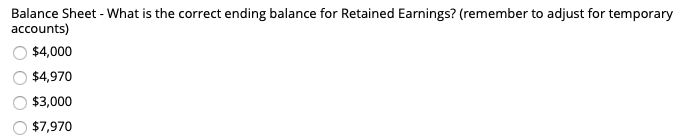 OtherProfit and Loss - What is the amount for Net Income? $6,970