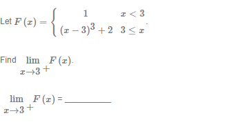 lim (22 +9) 1/3 Show your work and explain, in your own