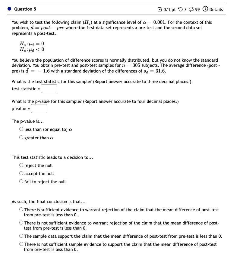 Letter in the box provided. Comparing the number of speeding tickets received