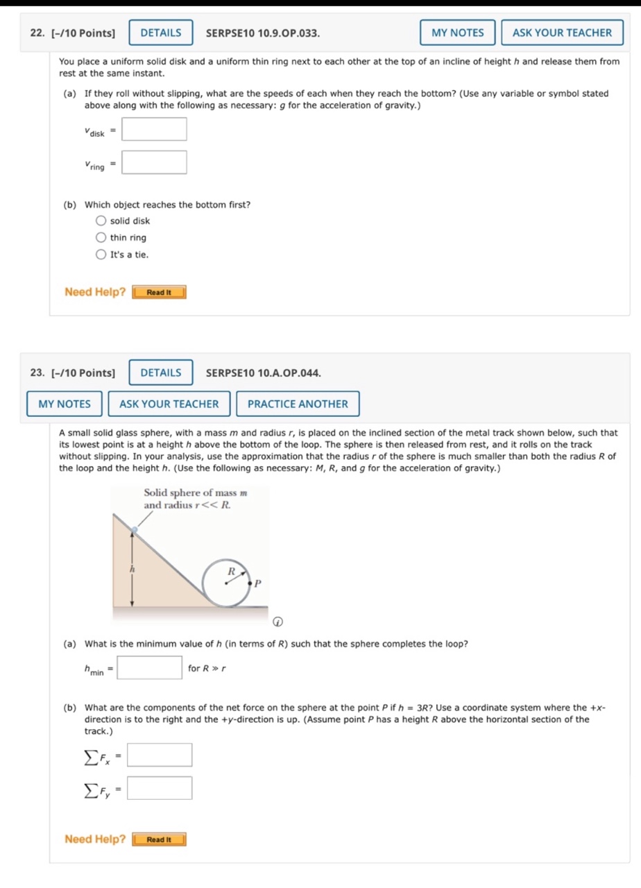 m. and they are an perpendicular to one another. Each rod lies