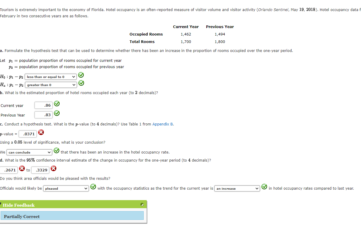 Please help, Part D i don't understand. Tounsm is extremely important to