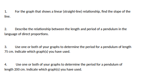 complete one full cycle, from one end of the swing to the