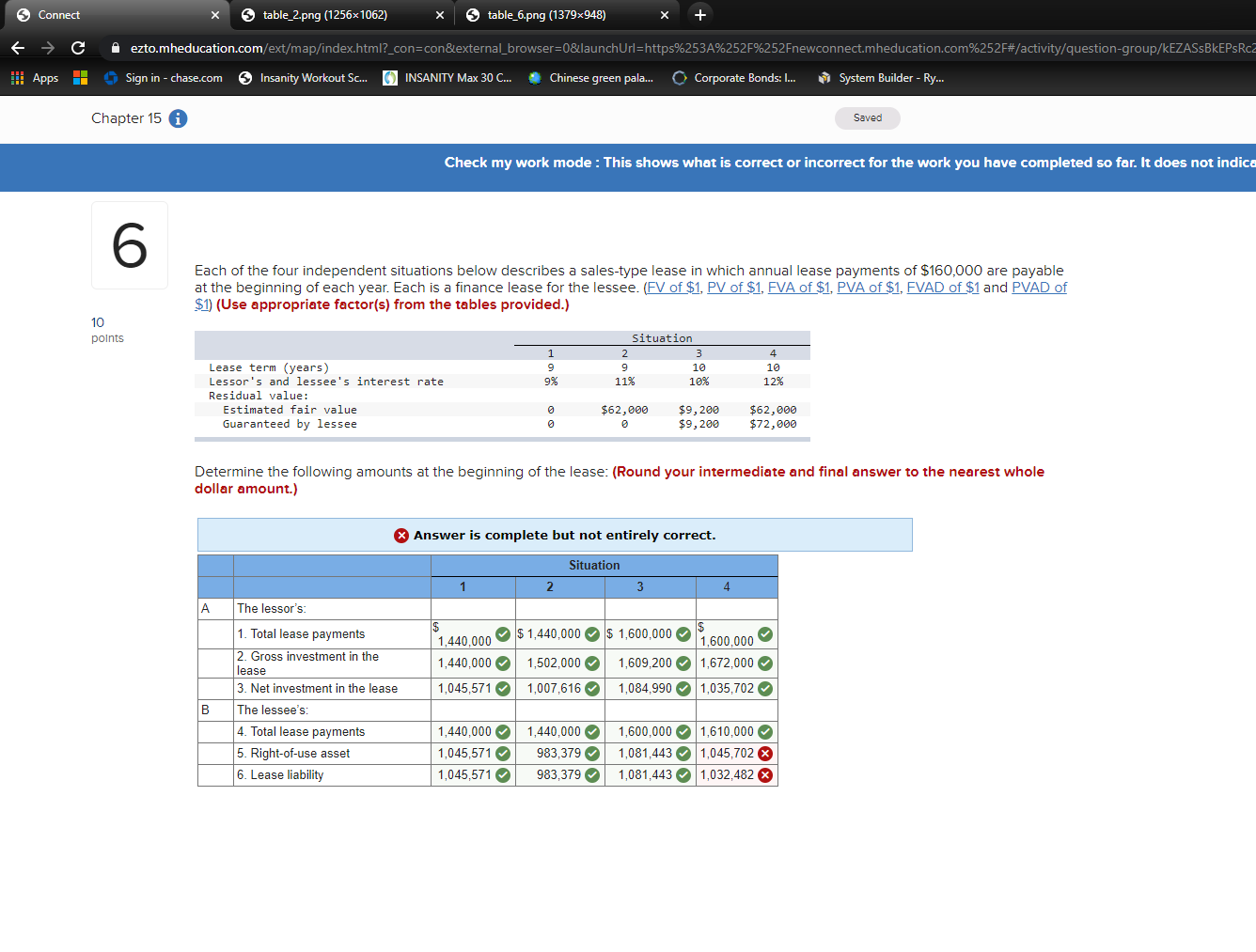 Couldn't solve the two with Red X's i eztomheducallcnicom e |':a'_ Chapter