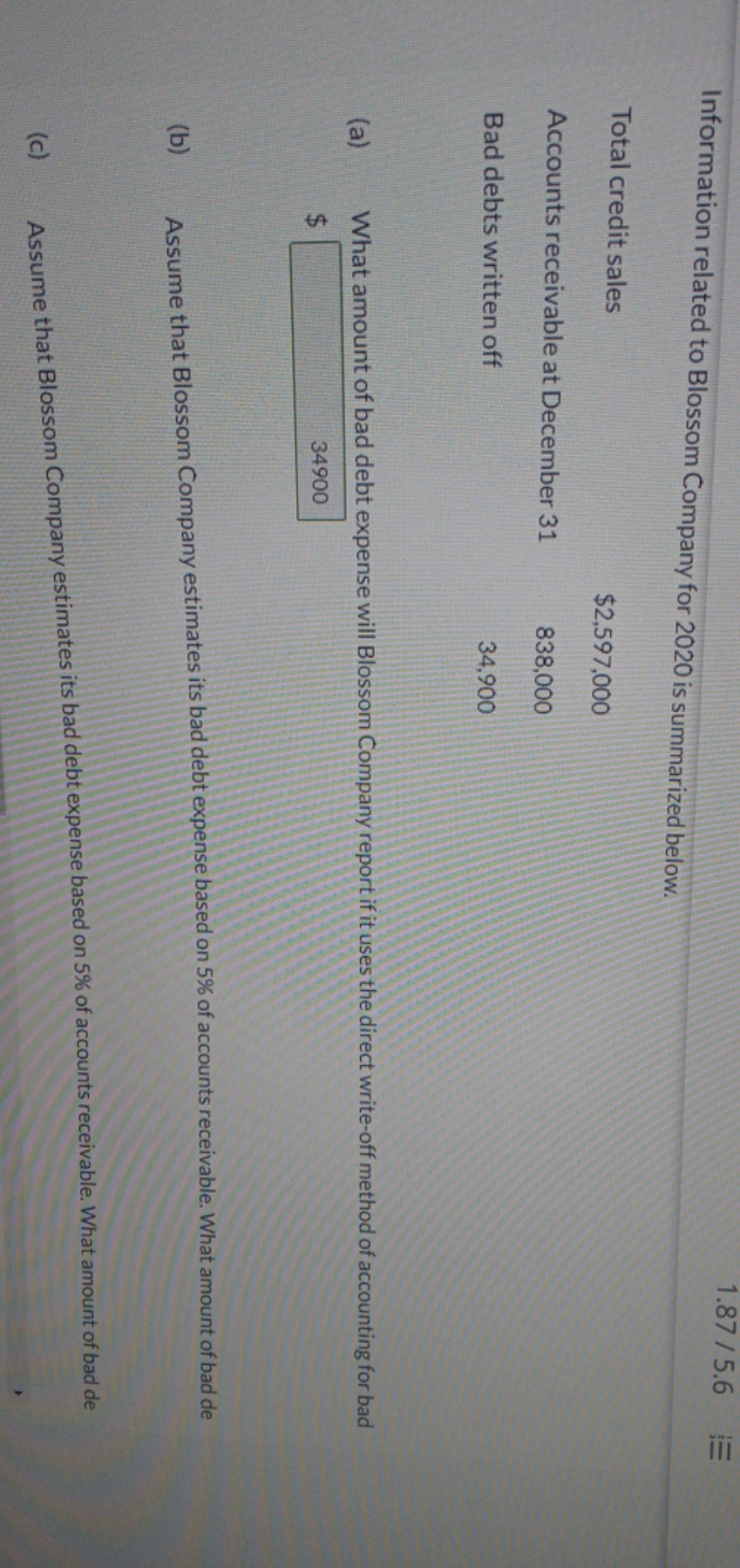 I am having trouble with entries for this problem can I have