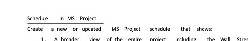  Schedule In MS Project Create a new or updated MS Project