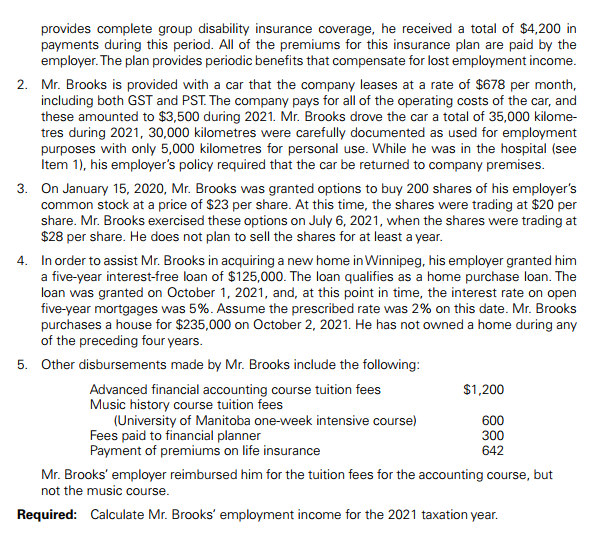 insurance plan are paid by the employer.The plan provides periodic benefits that