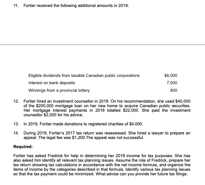 tax planning issues so that the tax payment could be minimized. What