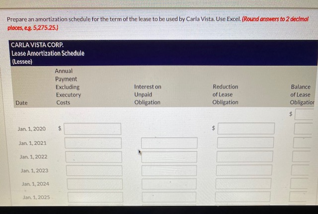 January 1, 2020, is $500,000 3. The lathe has an estimated economic