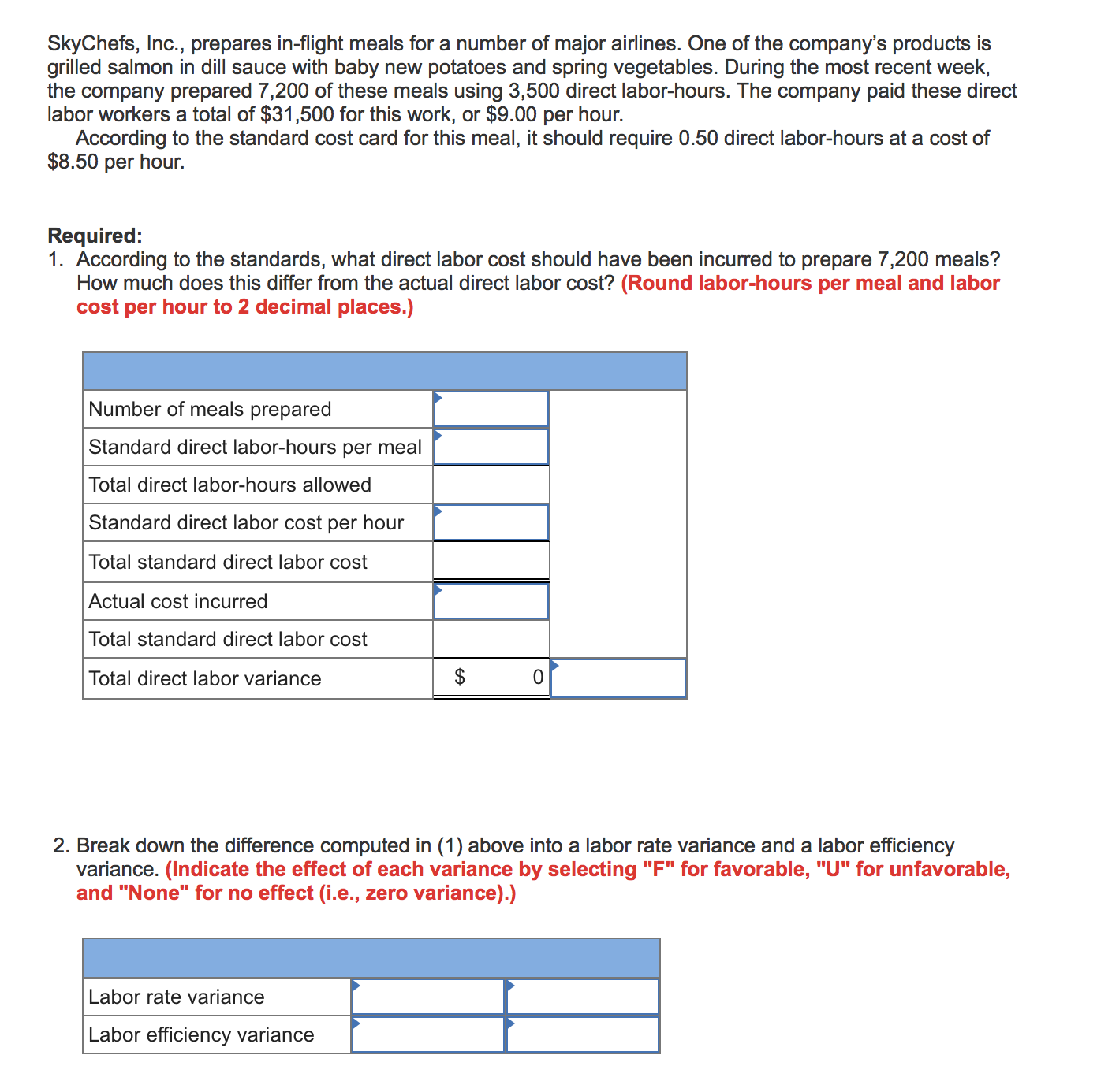 Company produces a commercial cleaning compound known as Zoom. The direct materials