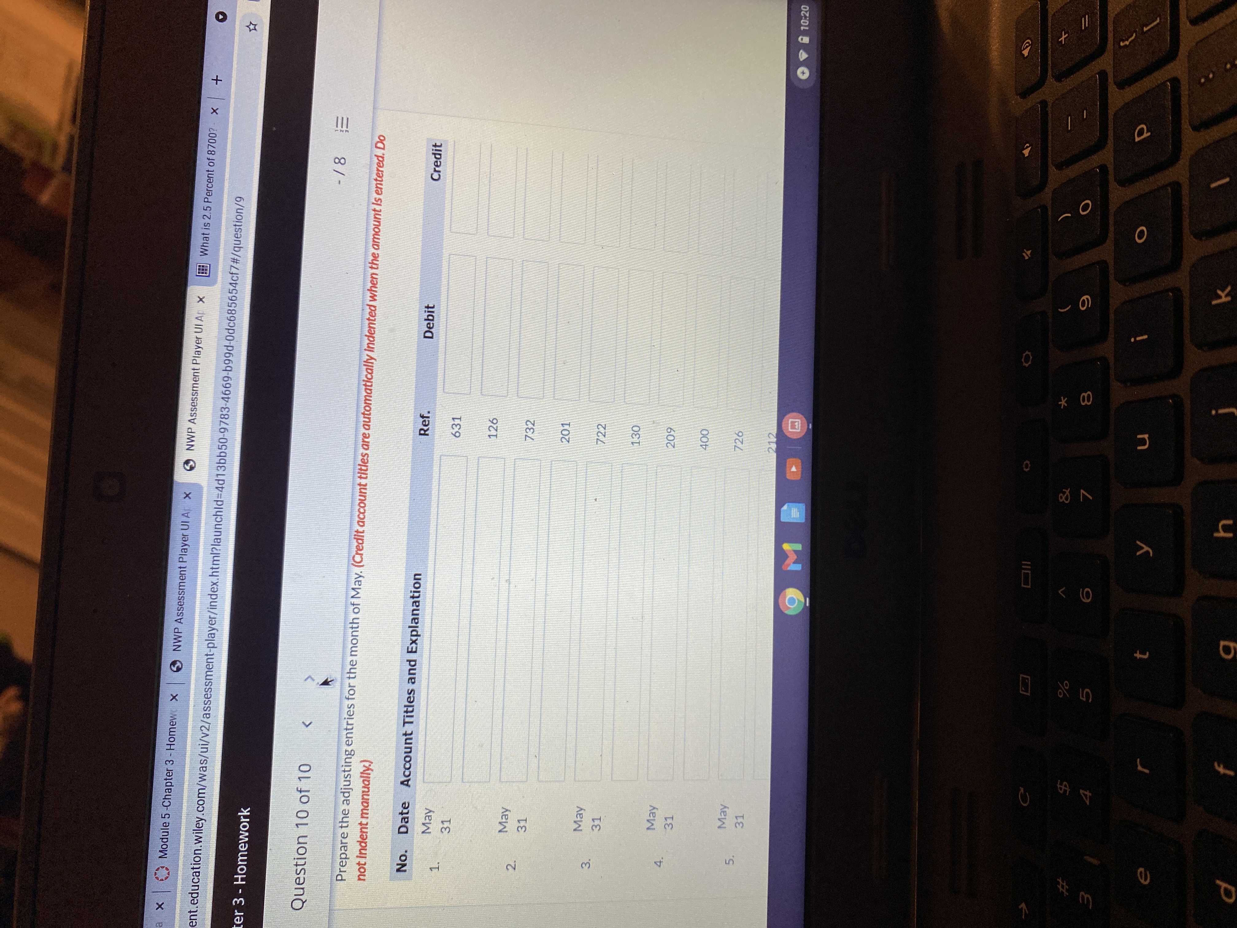 Player UI Ar X 5 NWP Assessment Player UI Ap x What
