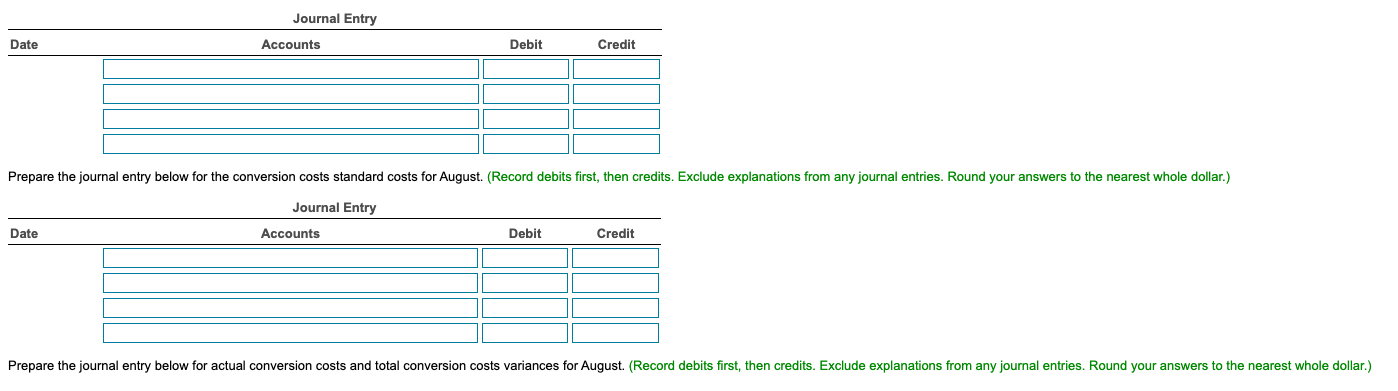 in process 100% 50% Total costs added during August 574,000 1,307,640Langford Company