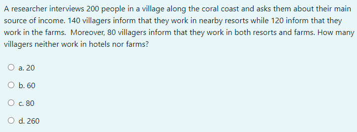 Need help in the following select the correct answer A researcher interviews